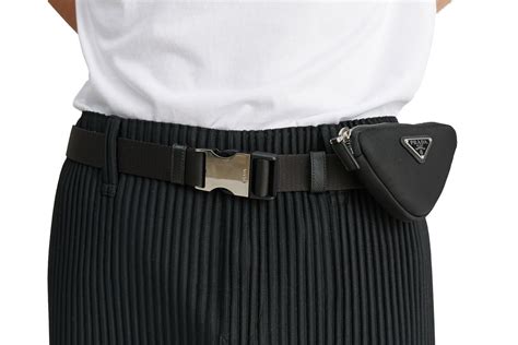 prada re nylon belt.